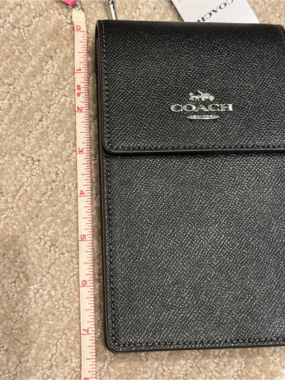 Coach Black Crossbody Phone Holder - Picture 5 of 12